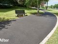 After image of a new walkway installed by Superior Asphalt in Winnipeg
